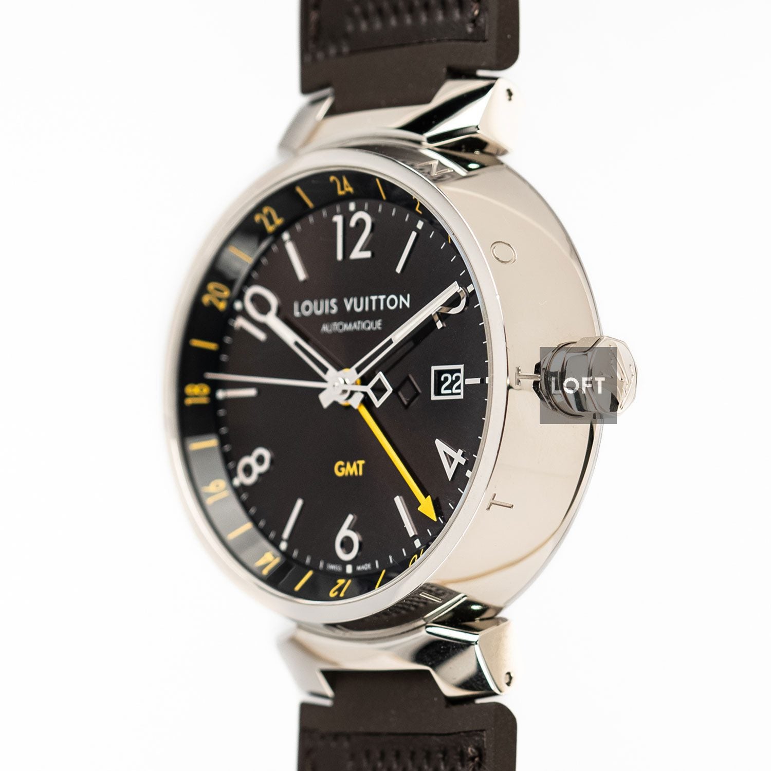 Louis Vuitton Tambour GMT Automatic Q1155 41.5 mm – LOFT