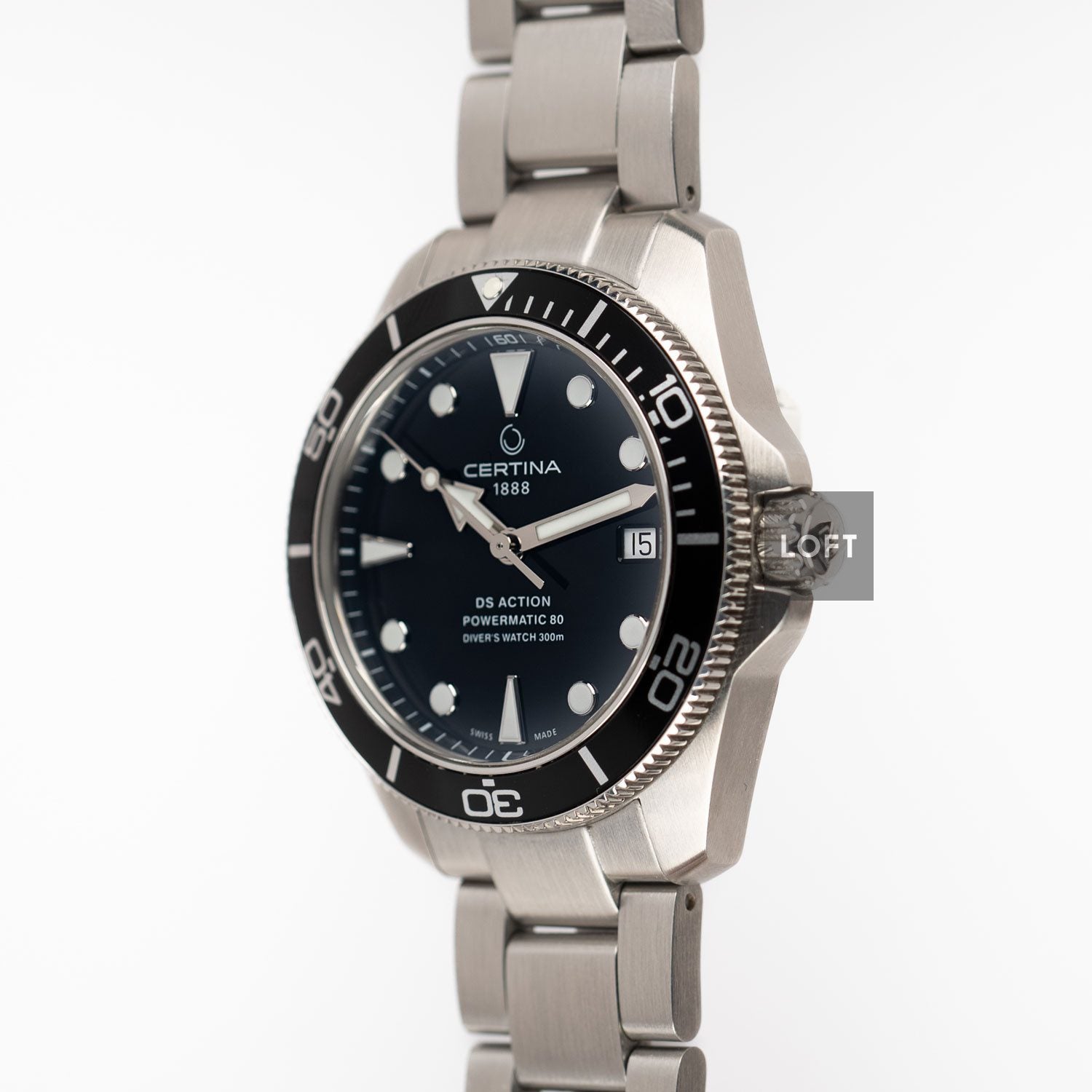 Certina DS Action Diver's Watch Powermatic 80 38 mm