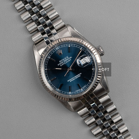 Rolex Datejust Blue Dial Jubilee Bracelet 36 mm