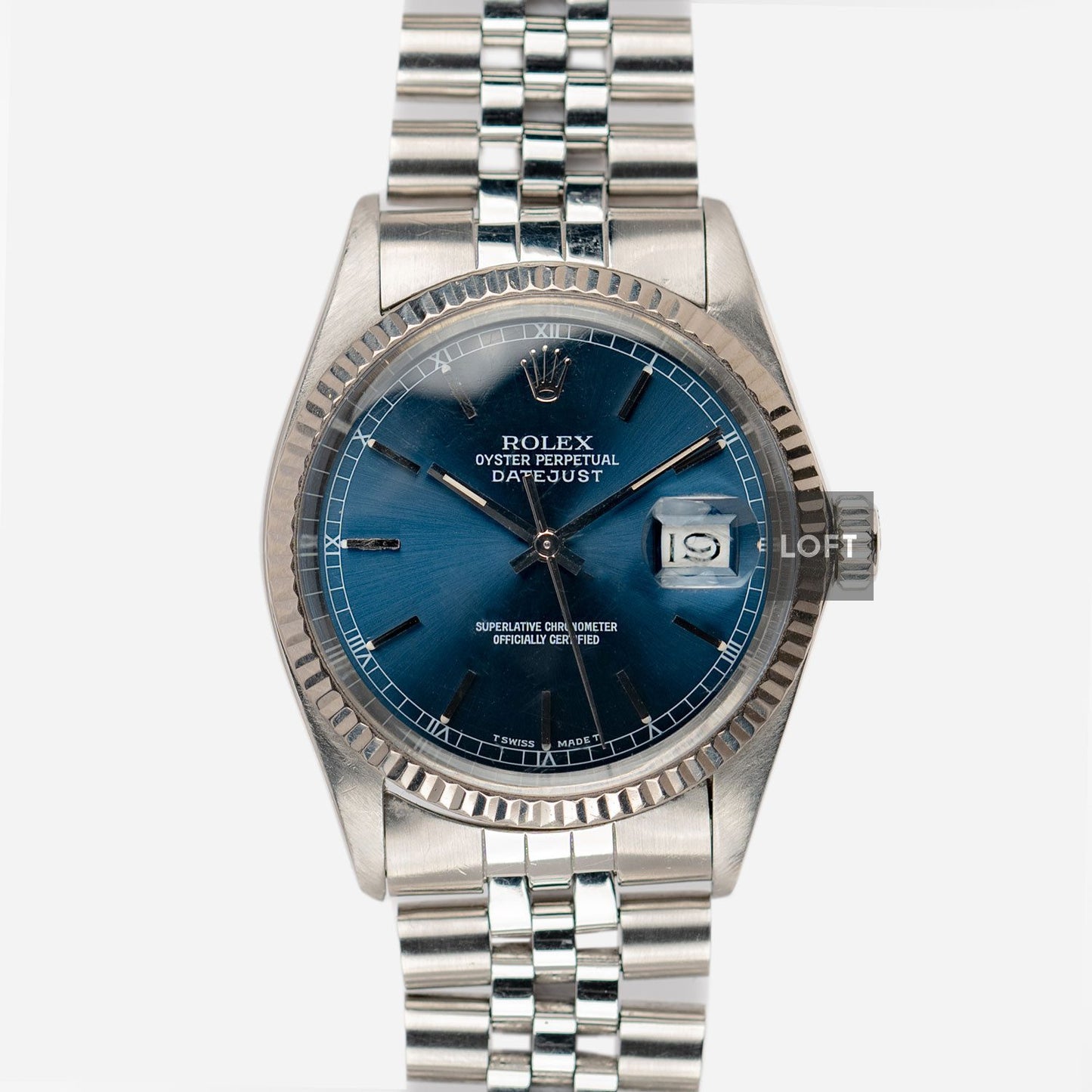 Rolex Datejust Blue Dial Jubilee Bracelet 36 mm