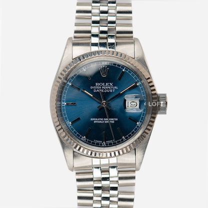 Rolex Datejust Blue Dial Jubilee Bracelet 36 mm