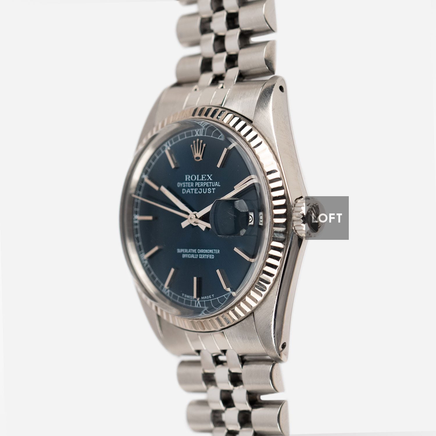 Rolex Datejust Blue Dial Jubilee Bracelet 36 mm