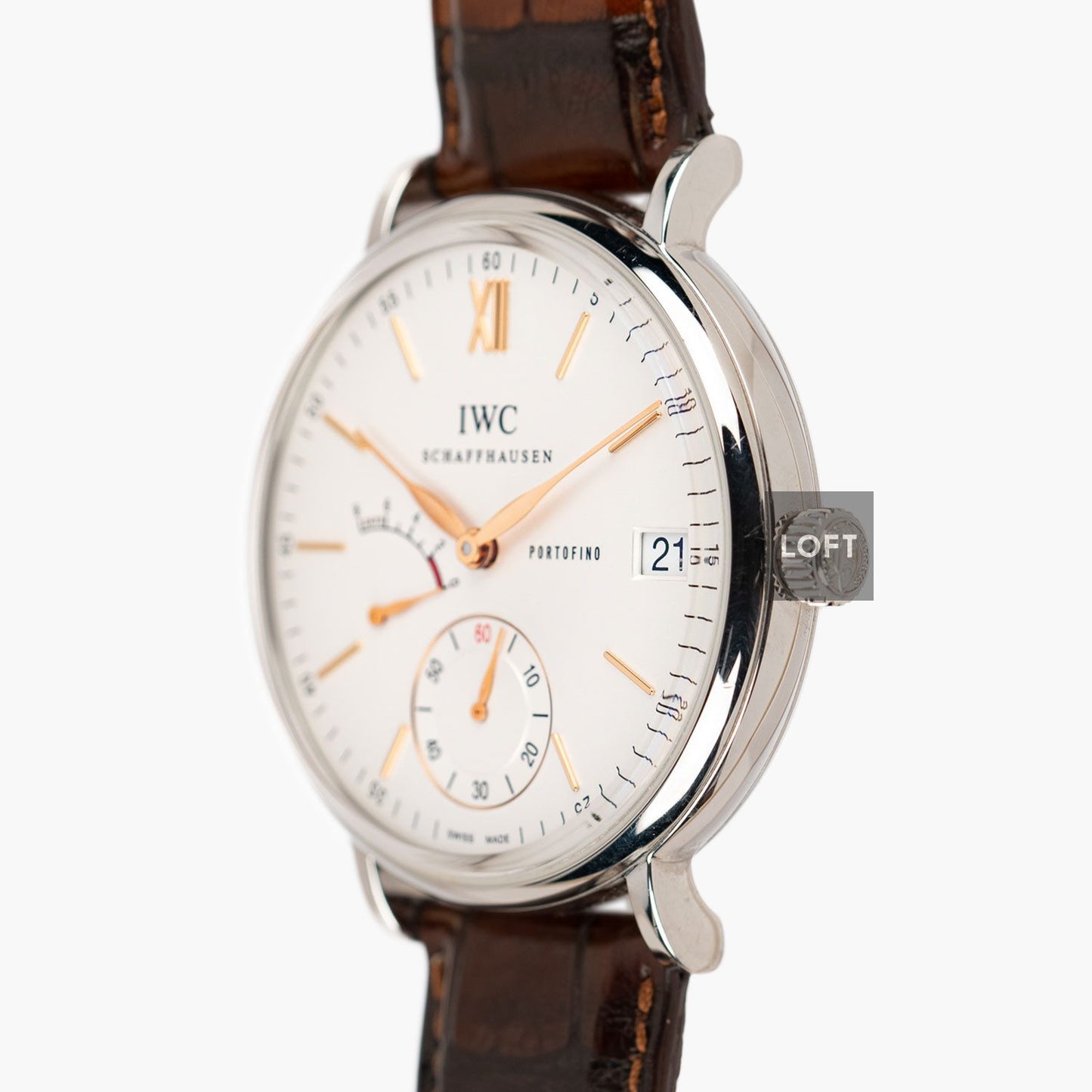 IWC Portofino Handwound 8 Days Power reserve 45 mm