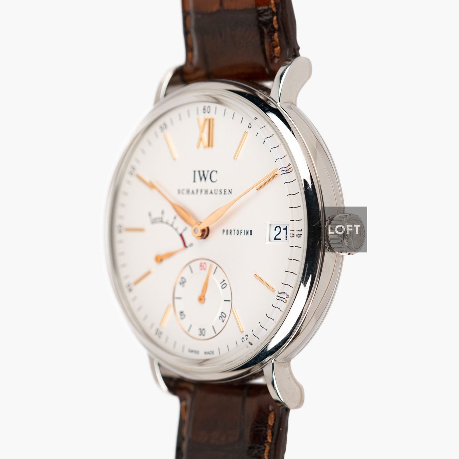 IWC Portofino Handwound 8 Days Power reserve 45 mm