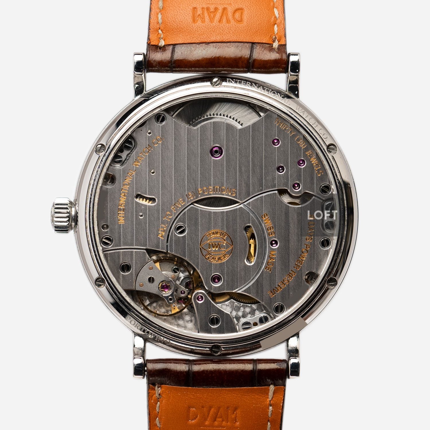 IWC Portofino Handwound 8 Days Power reserve 45 mm