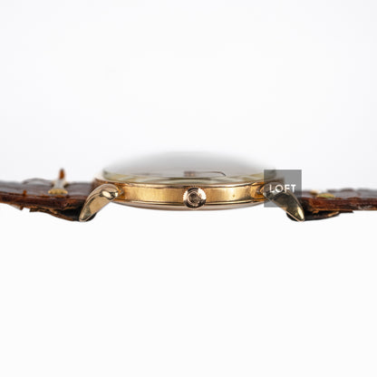 Omega Vintage Rose Gold Manual Wind Small Seconds 36 mm