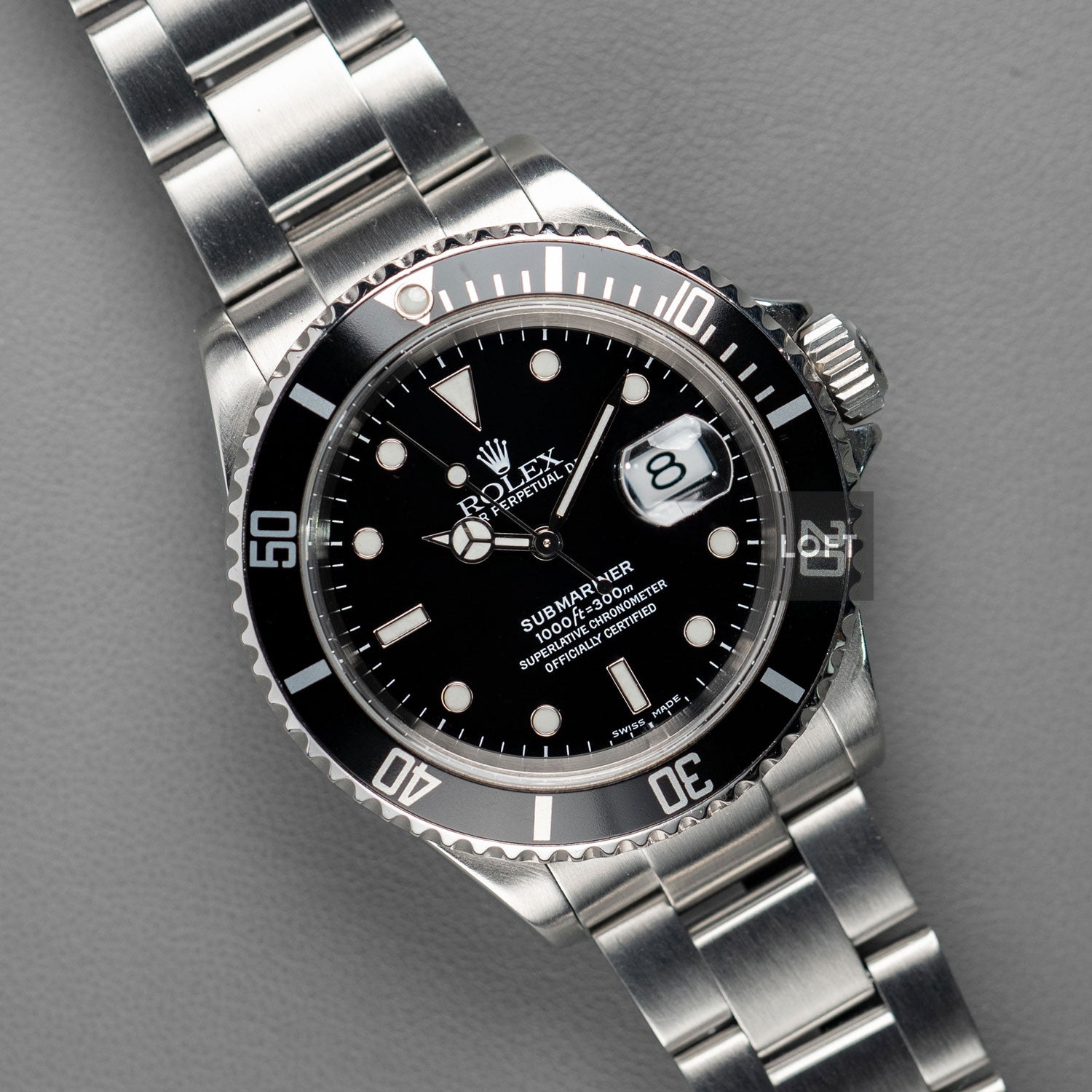 Rolex Submariner Date 16610 Tritium 40 mm