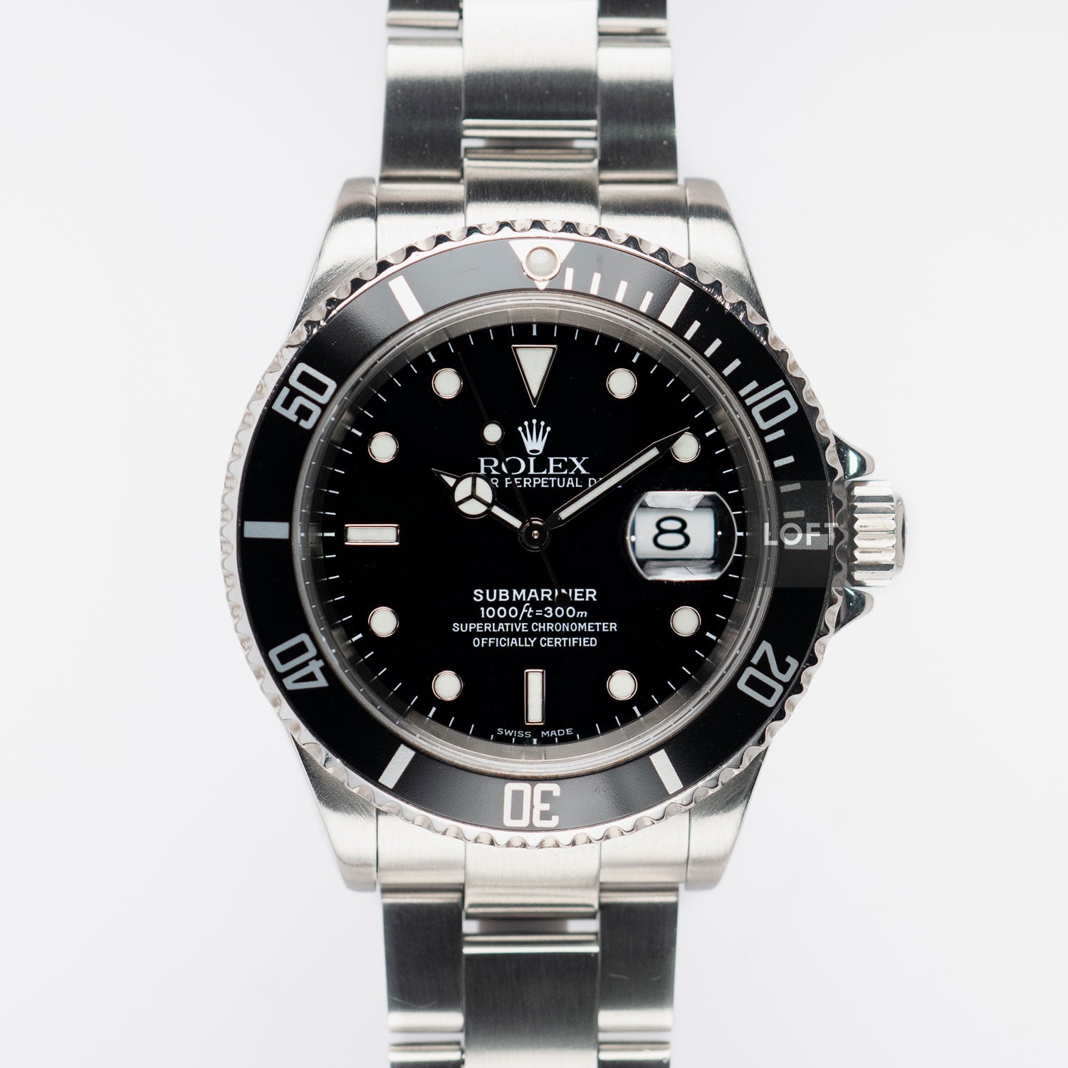 Rolex Submariner Date 16610 Tritium 40 mm