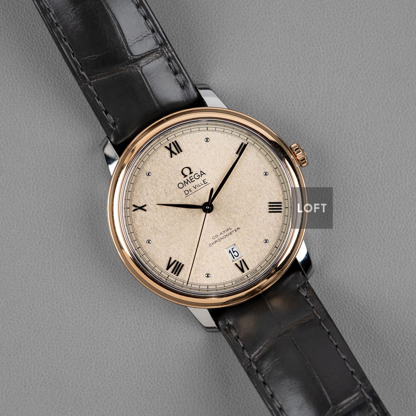 Omega De Ville Prestige Steel and Gold 39,5mm