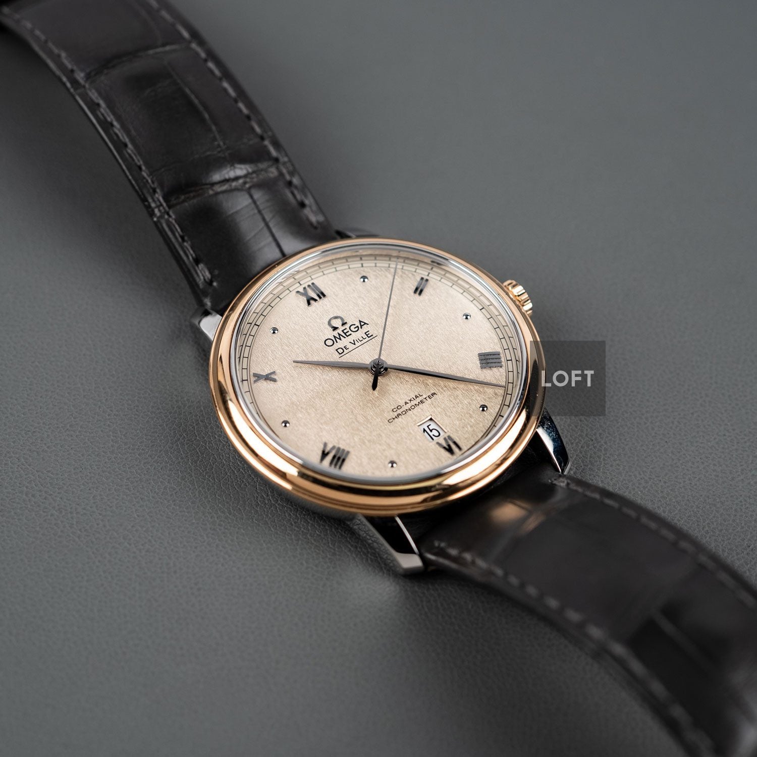 Omega De Ville Prestige Steel and Gold 39,5mm