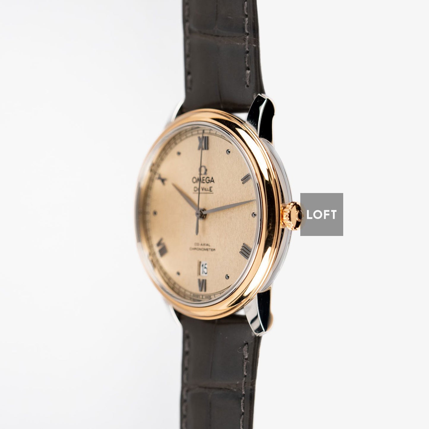 Omega De Ville Prestige Steel and Gold 39,5mm