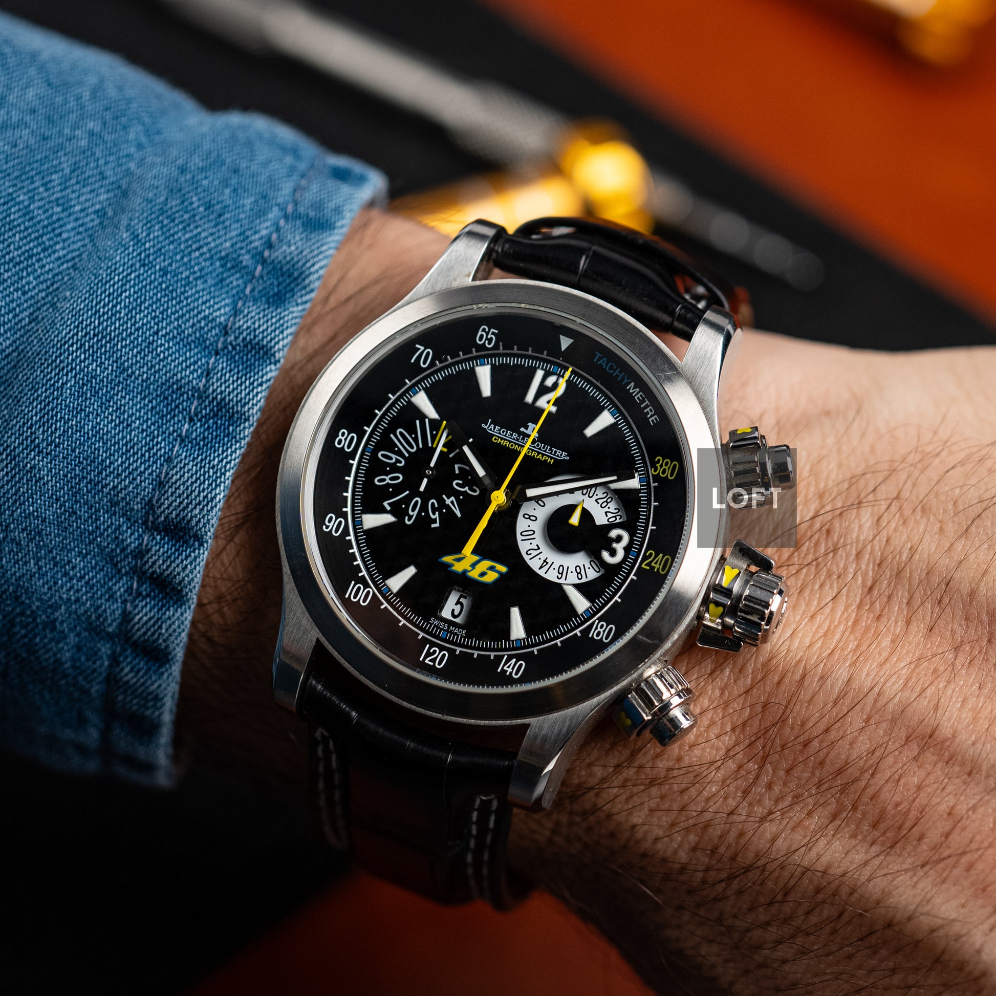 Jaeger-LeCoultre Master Compressor Chronograph Valentino Rossi 41,5 mm
