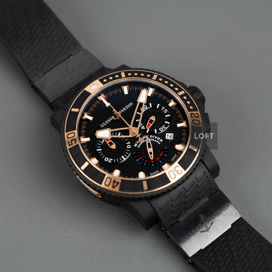 Ulysse Nardin Maxi Marine Diver Black Sea Chronograph 45,8 mm