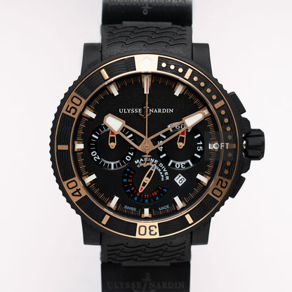 Ulysse Nardin Maxi Marine Diver Black Sea Chronograph 45,8 mm