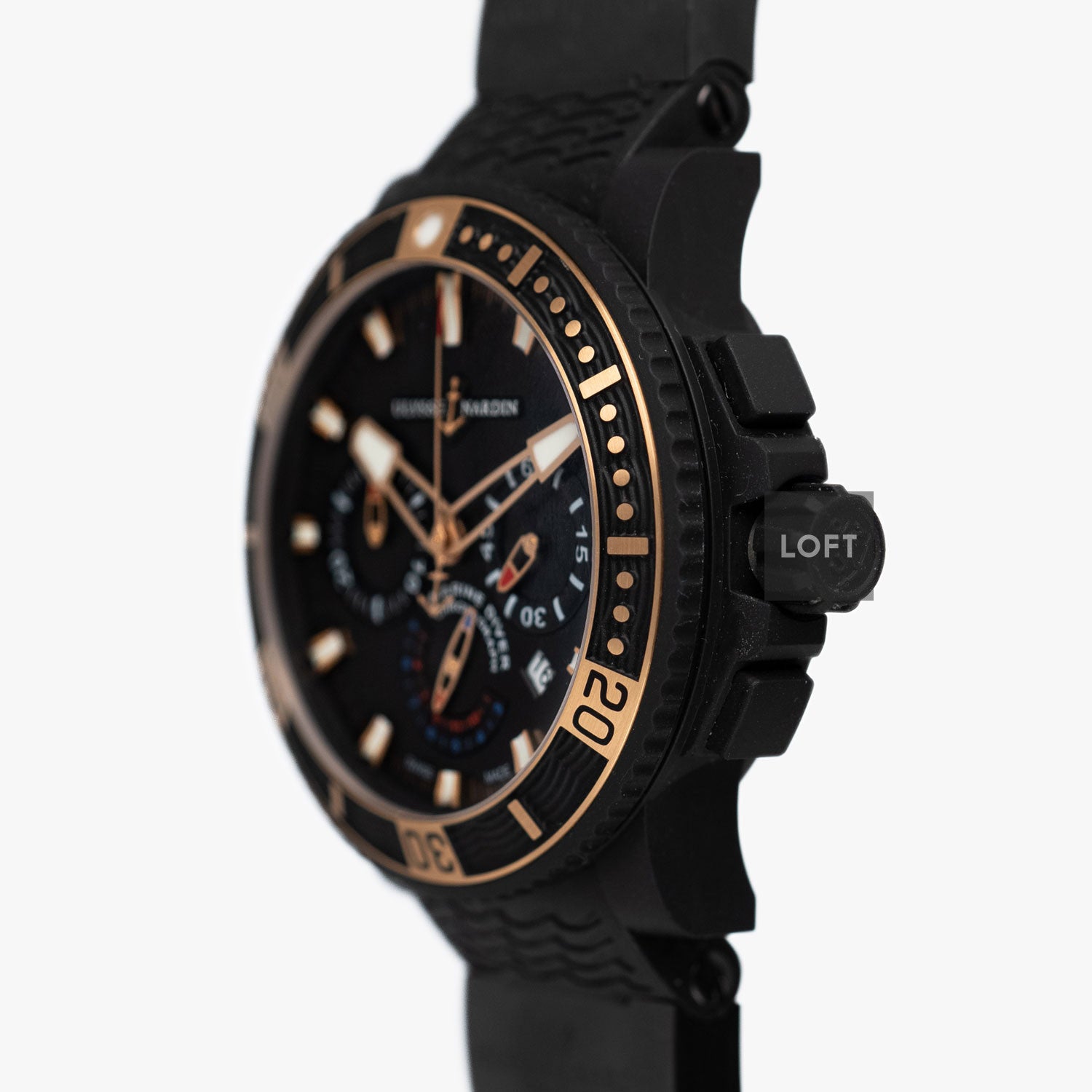Ulysse Nardin Maxi Marine Diver Black Sea Chronograph 45,8 mm