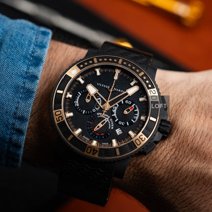 Ulysse Nardin Maxi Marine Diver Black Sea Chronograph 45,8 mm