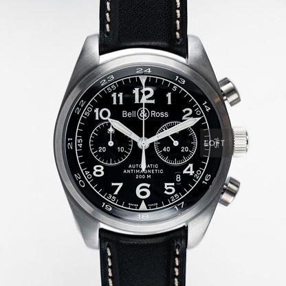 Bell & Ross BRV126BL Vintage Automatic Chronograph 42 mm