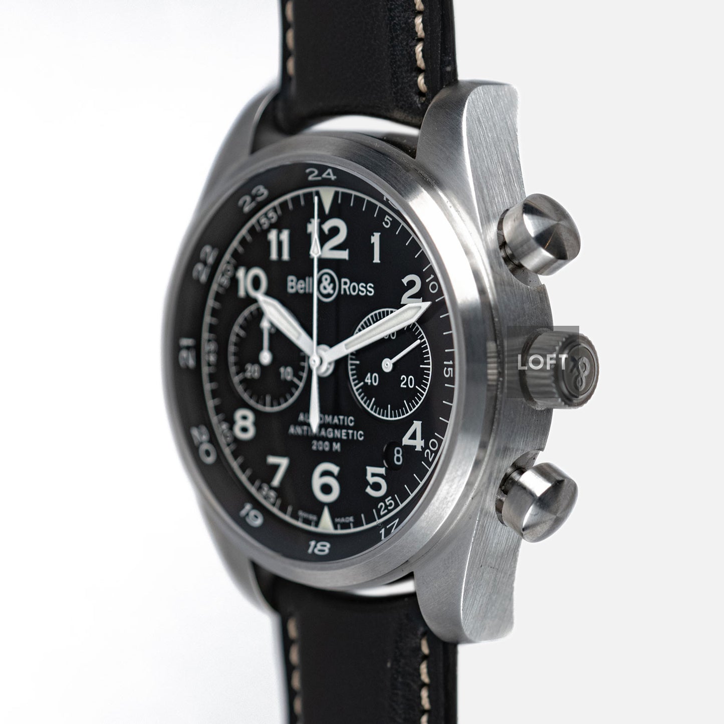 Bell & Ross BRV126BL Vintage Automatic Chronograph 42 mm