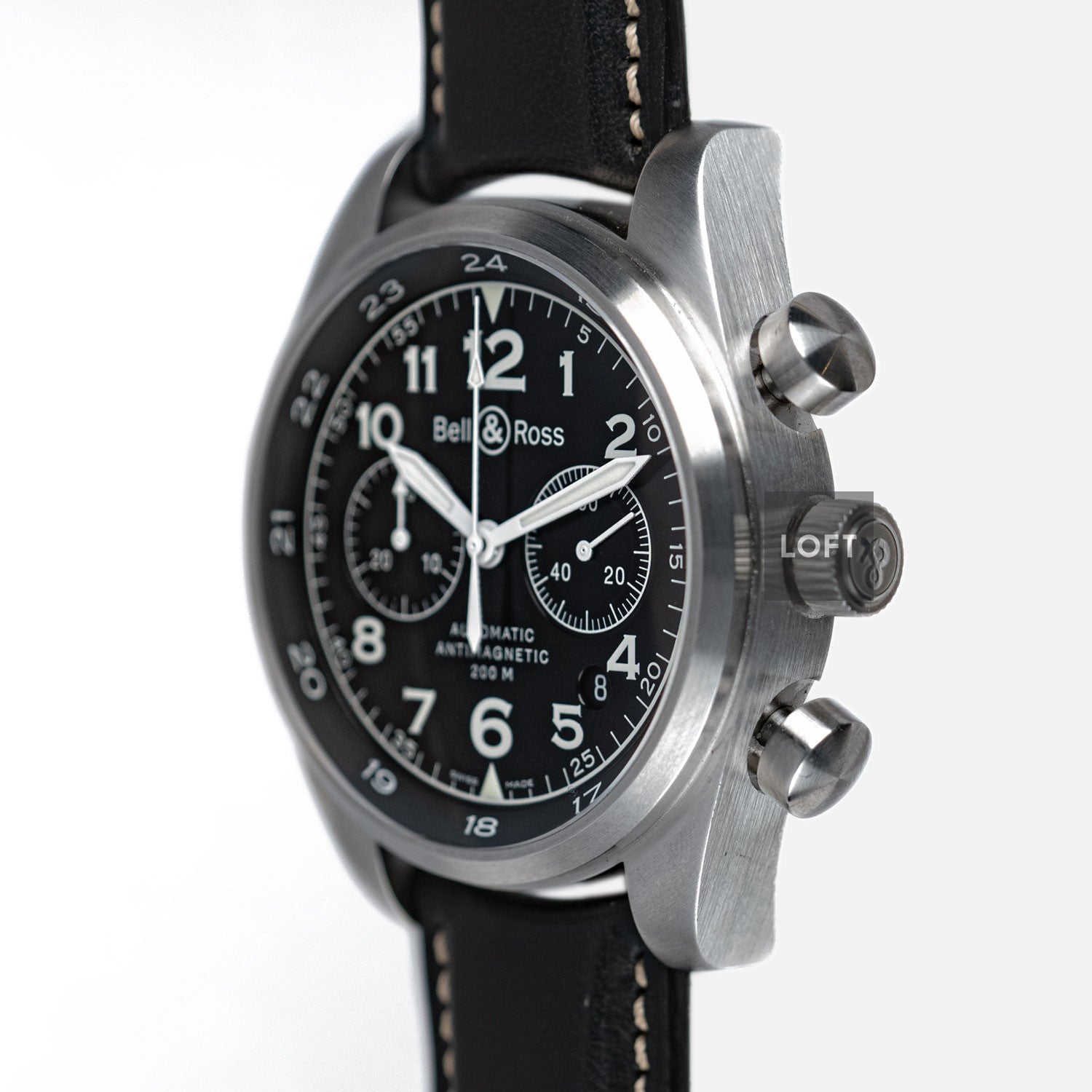 Bell & Ross BRV126BL Vintage Automatic Chronograph 42 mm