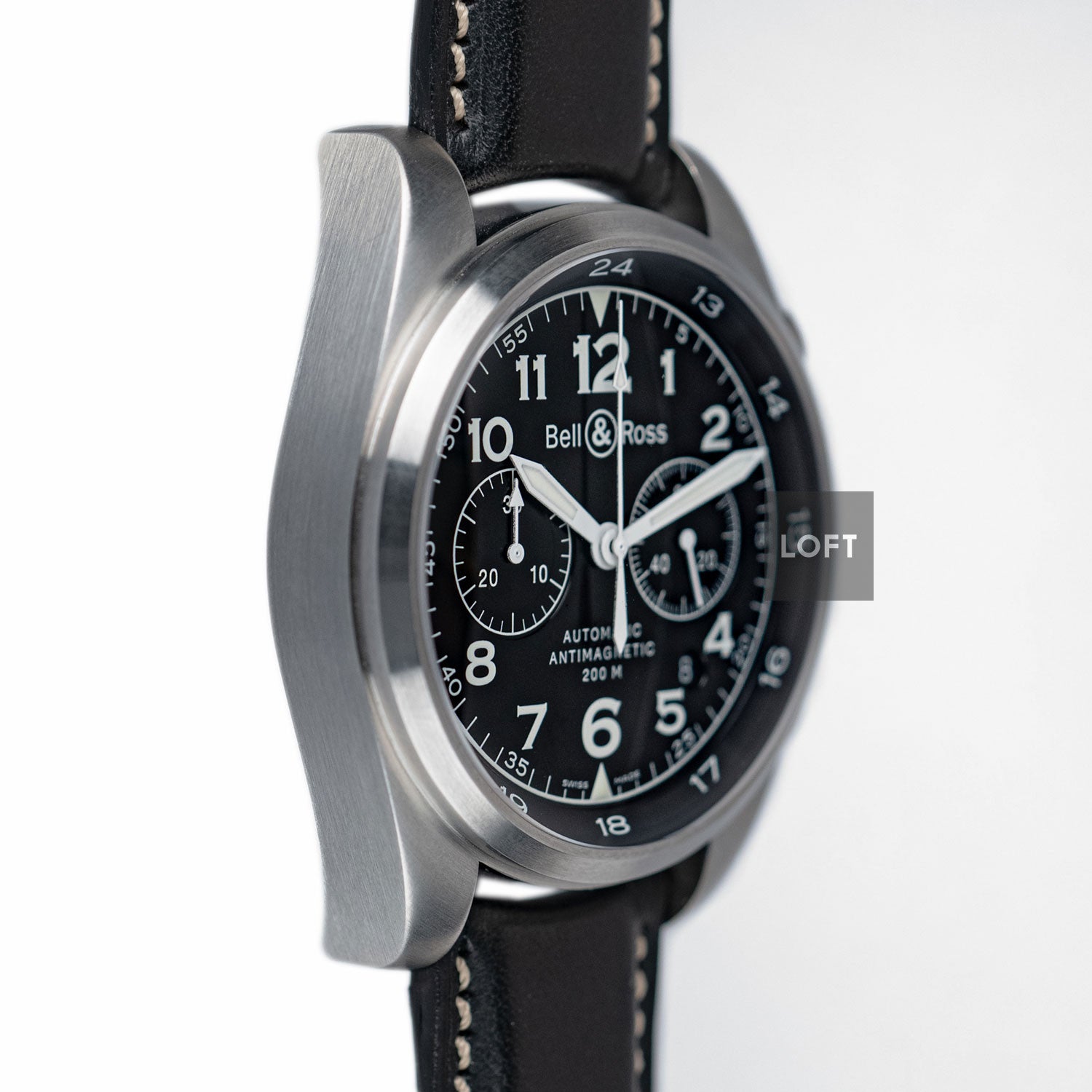 Bell & Ross BRV126BL Vintage Automatic Chronograph 42 mm
