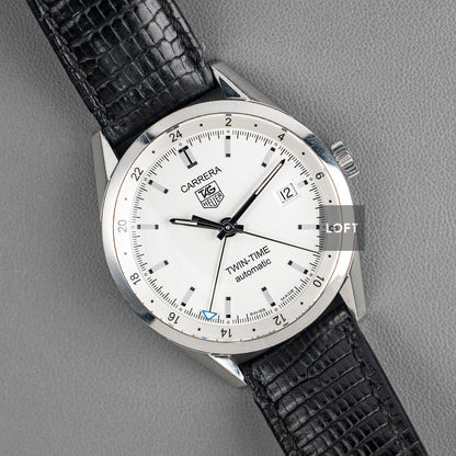 TAG Heuer Carrera Calibre 7 Twin Time Automatic 39 mm