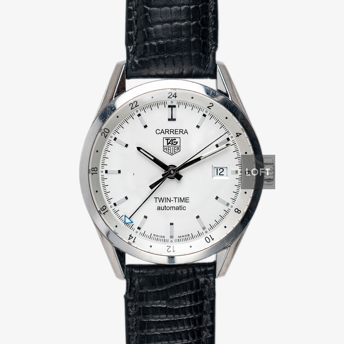 TAG Heuer Carrera Calibre 7 Twin Time Automatic 39 mm