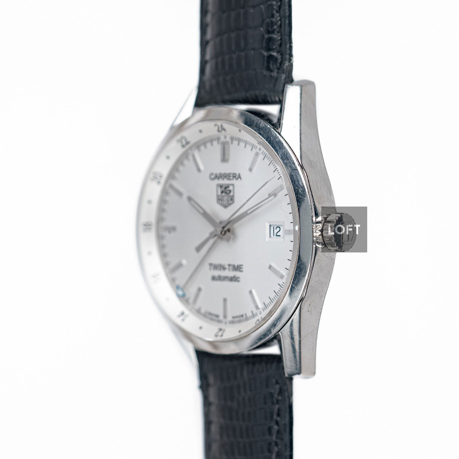 TAG Heuer Carrera Calibre 7 Twin Time Automatic 39 mm