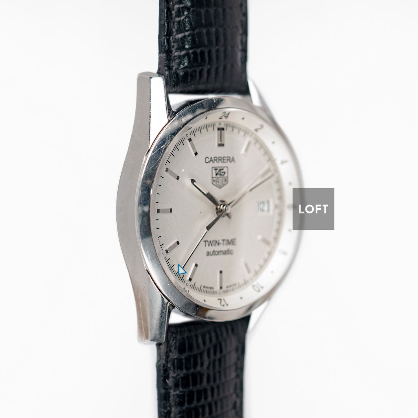 TAG Heuer Carrera Calibre 7 Twin Time Automatic 39 mm