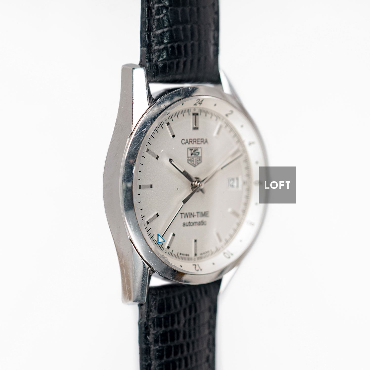 TAG Heuer Carrera Calibre 7 Twin Time Automatic 39 mm