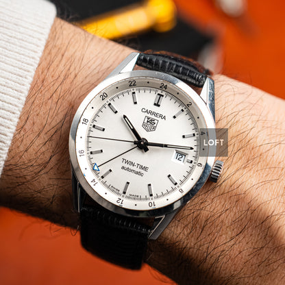 TAG Heuer Carrera Calibre 7 Twin Time Automatic 39 mm