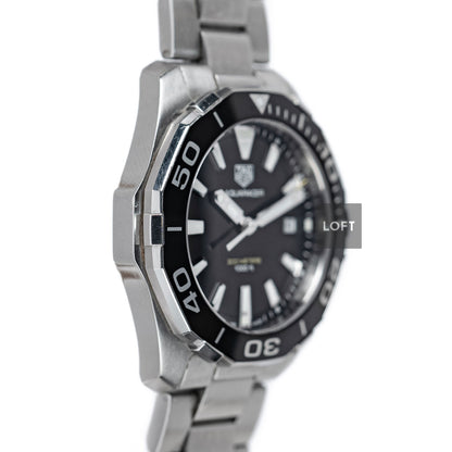 TAG Heuer Aquaracer 300M Quartz Date Black Dial 41 mm