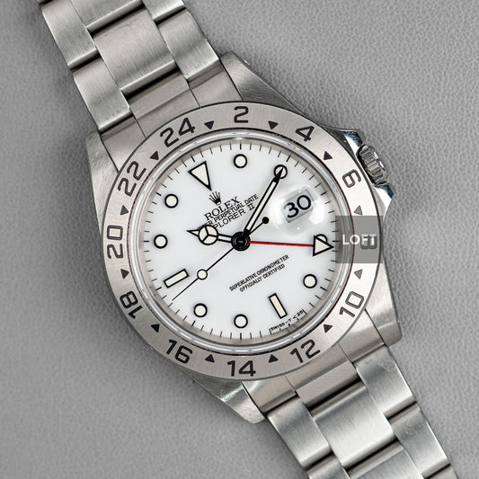 Rolex Explorer II 16570 GMT Polar Dial 40 mm