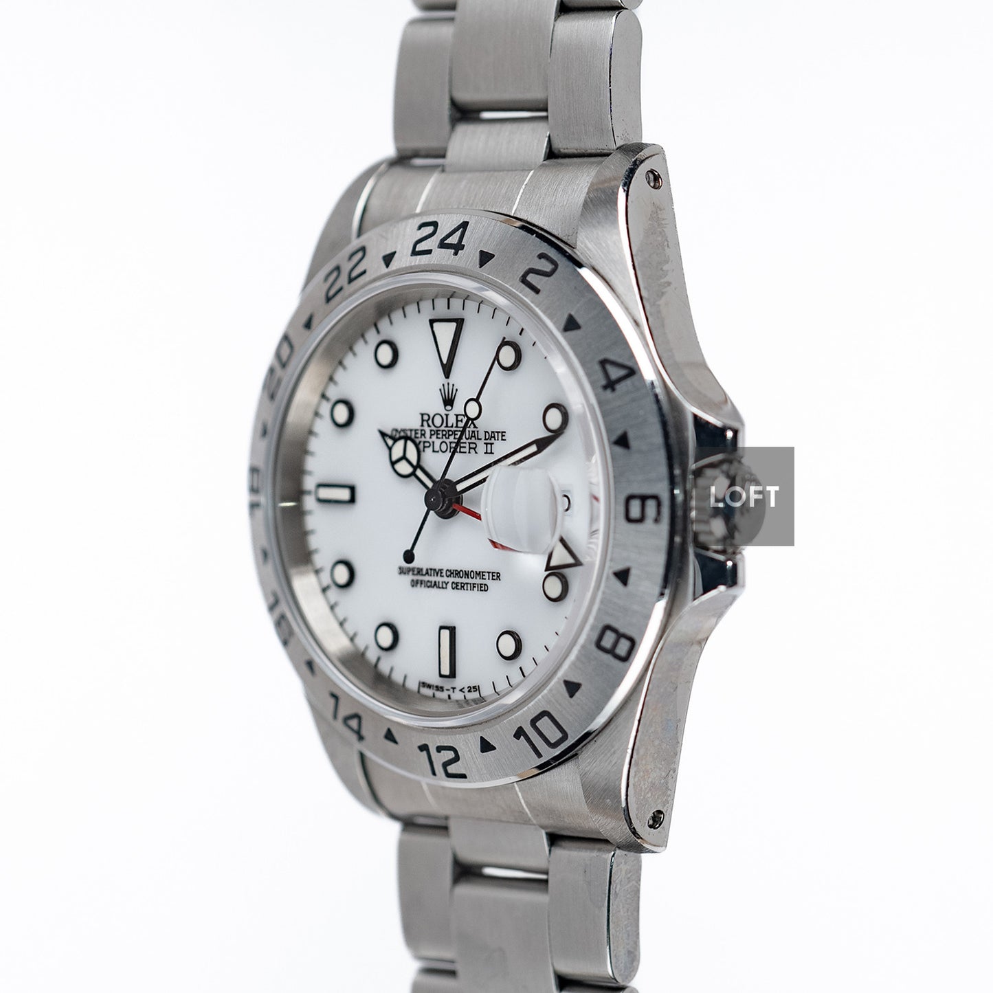 Rolex Explorer II 16570 GMT Polar Dial 40 mm