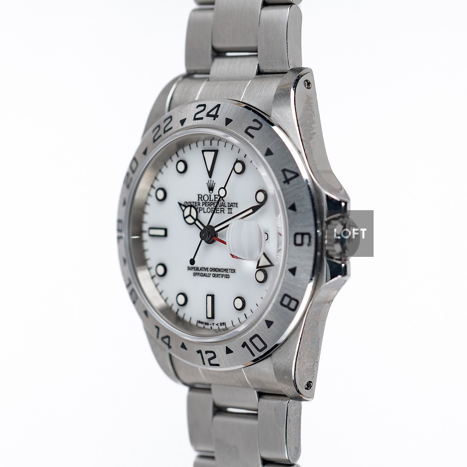 Rolex Explorer II 16570 GMT Polar Dial 40 mm