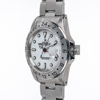 Rolex Explorer II 16570 GMT Polar Dial 40 mm