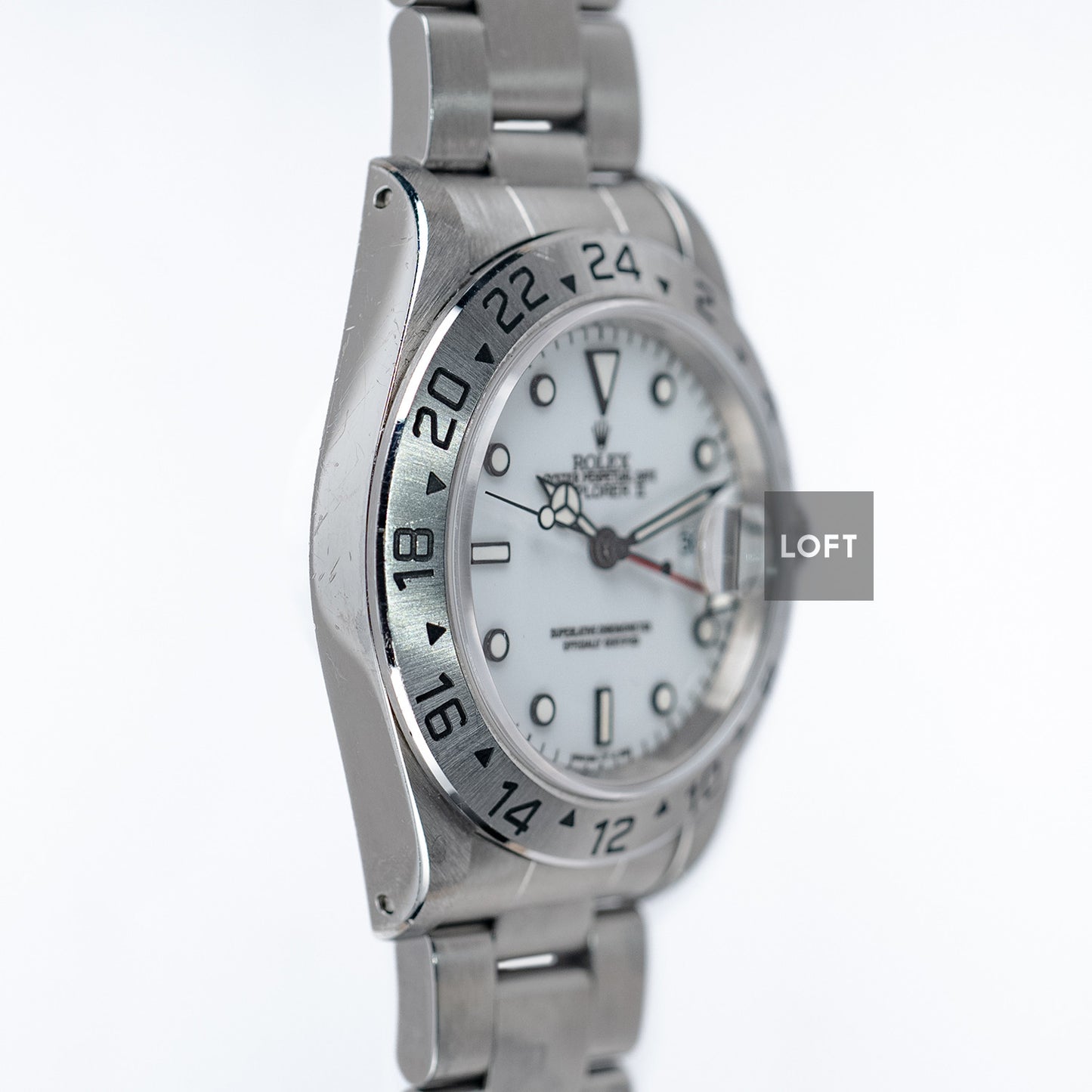 Rolex Explorer II 16570 GMT Polar Dial 40 mm