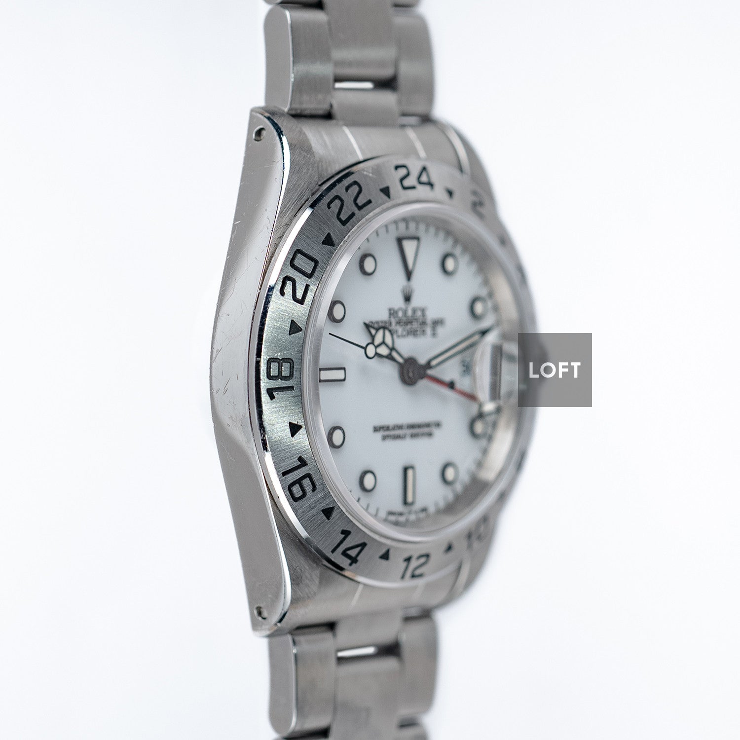 Rolex Explorer II 16570 GMT Polar Dial 40 mm