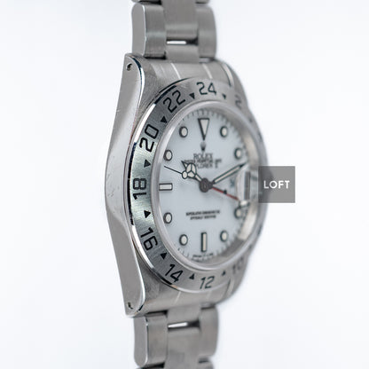 Rolex Explorer II 16570 GMT Polar Dial 40 mm