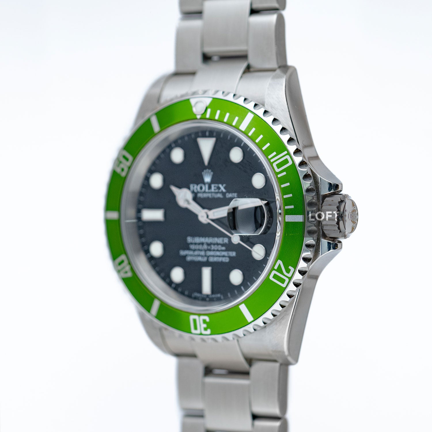 Rolex Submariner Date 16610 Kermit 40 mm