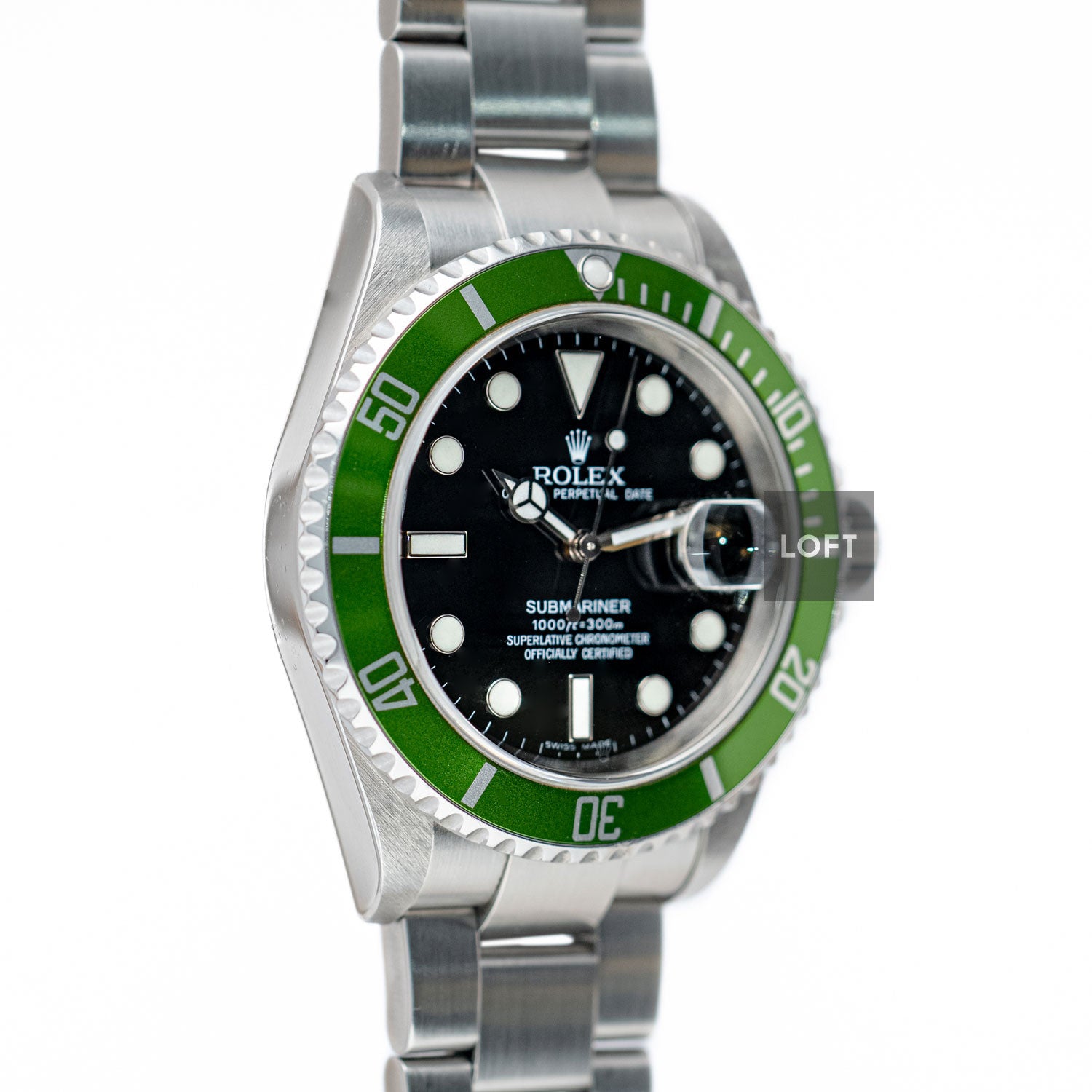 Rolex Submariner Date 16610 Kermit 40 mm