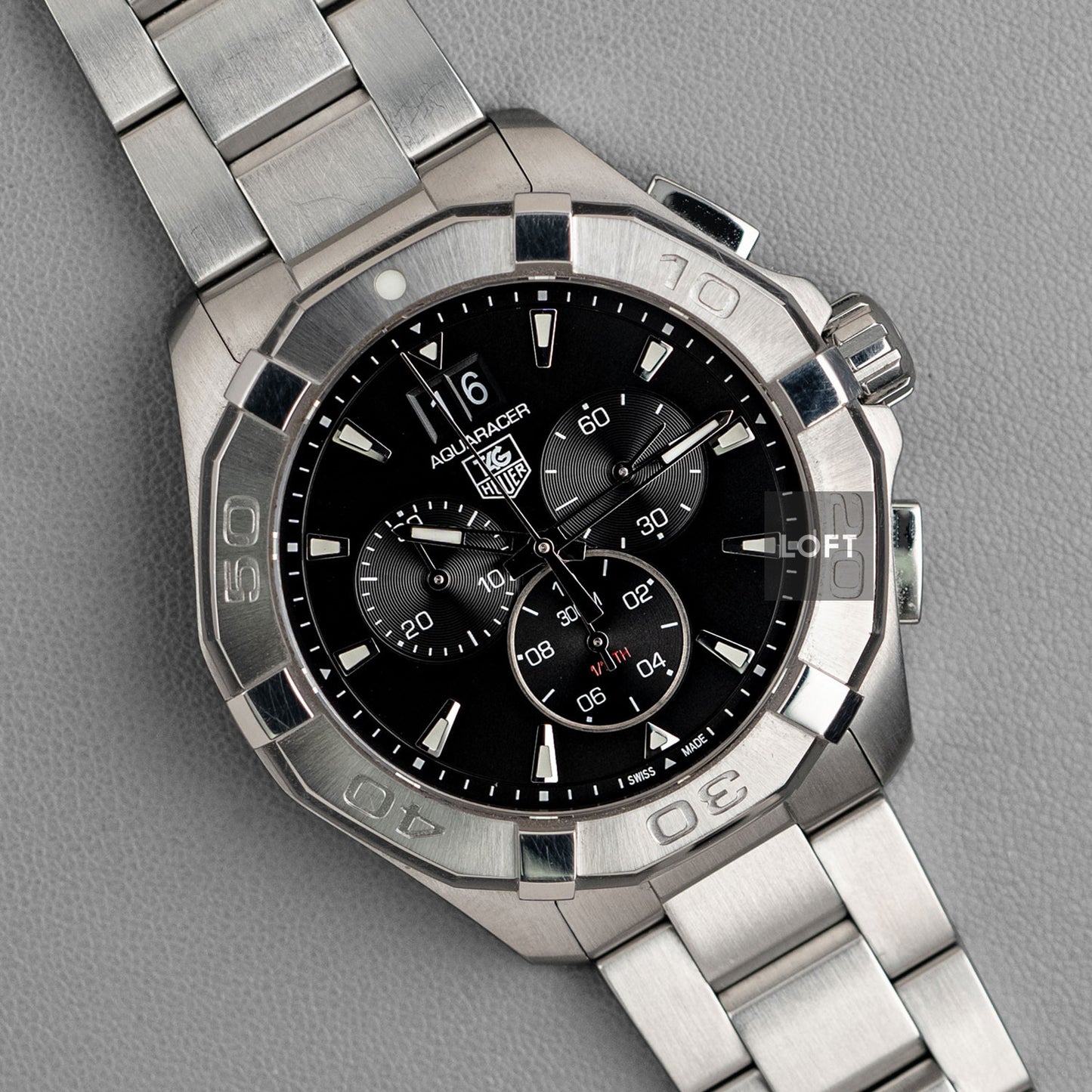 TAG Heuer Aquaracer Quartz Chronograph Big Date 43 mm