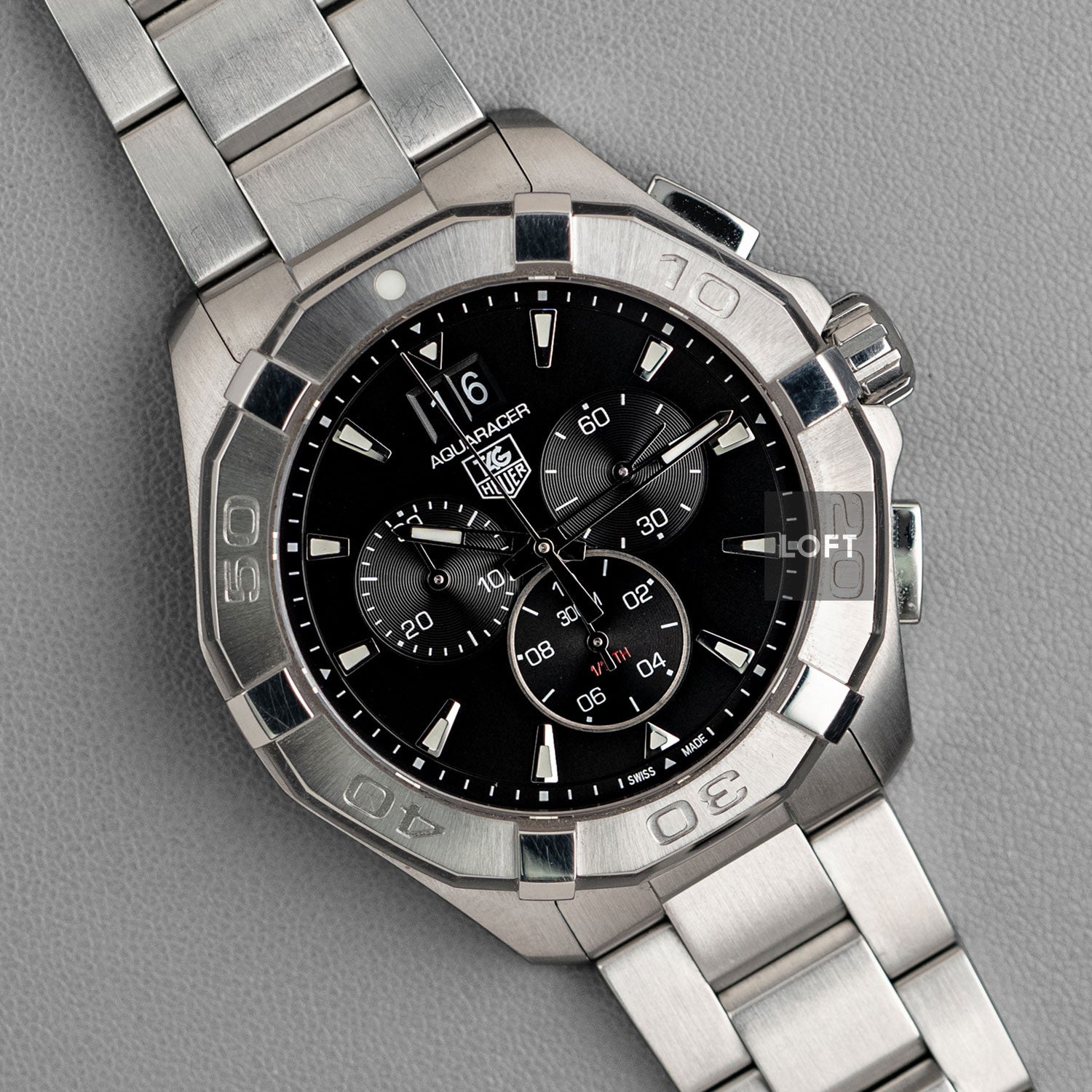 TAG Heuer Aquaracer Quartz Chronograph Big Date 43 mm