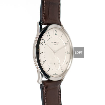 Hermes Slim D'Hermes Automatic Silver Dial 39,5 mm