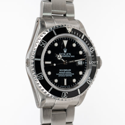 Rolex Sea-Dweller 16600 SuperLuminova 40 mm