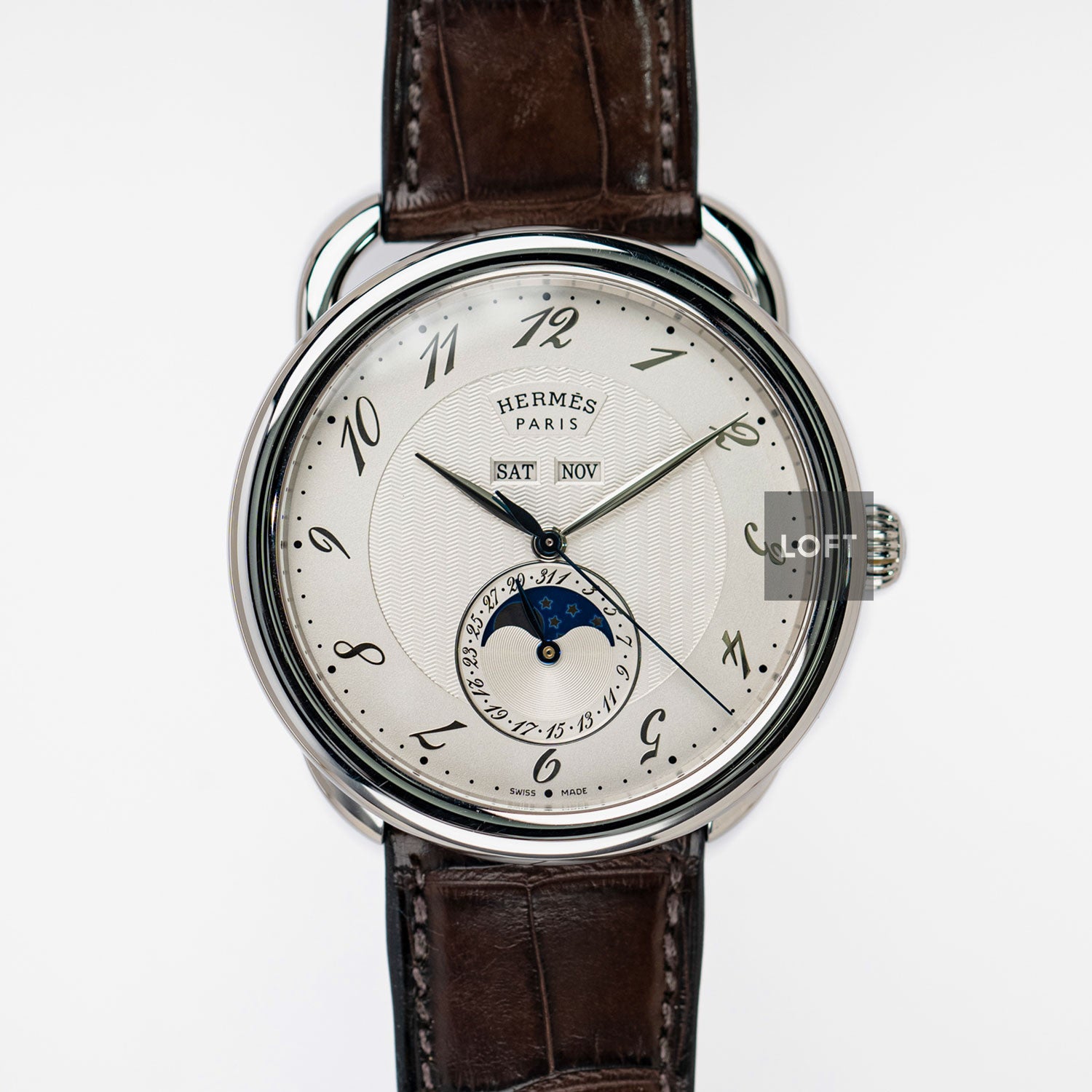 Hermès Arceau Grande Lune Automatic 43 mm