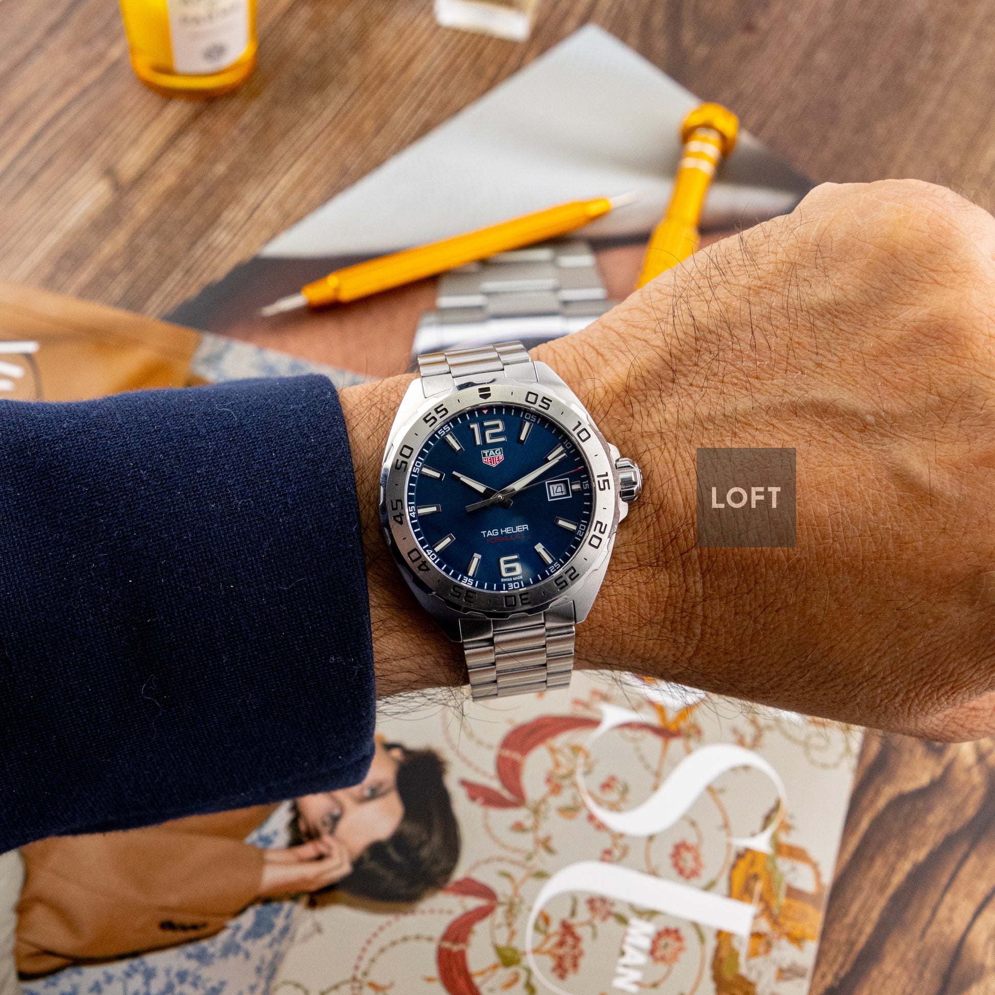 Tag Heuer Formula 1 Quartz Blue Dial 41 mm