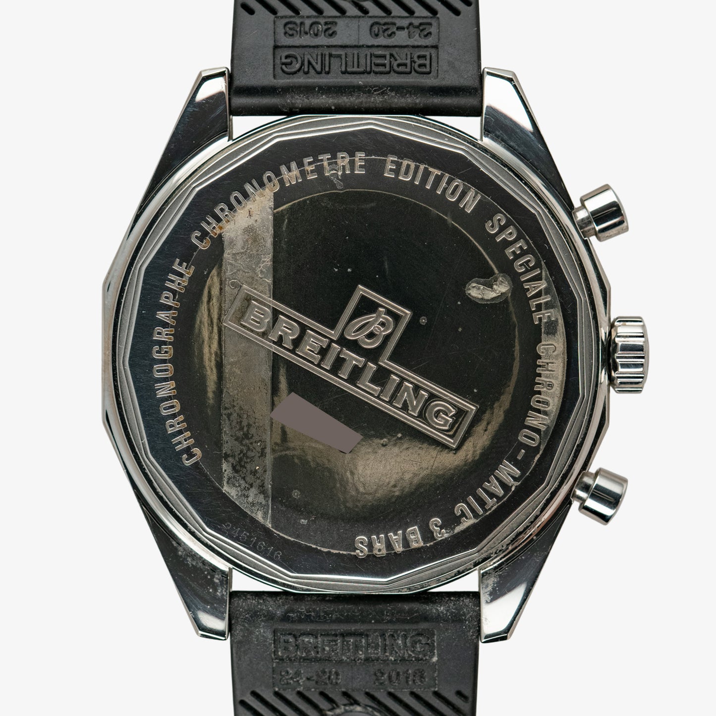 Breitling Chrono-Matic Chronograph Silver Dial 49mm