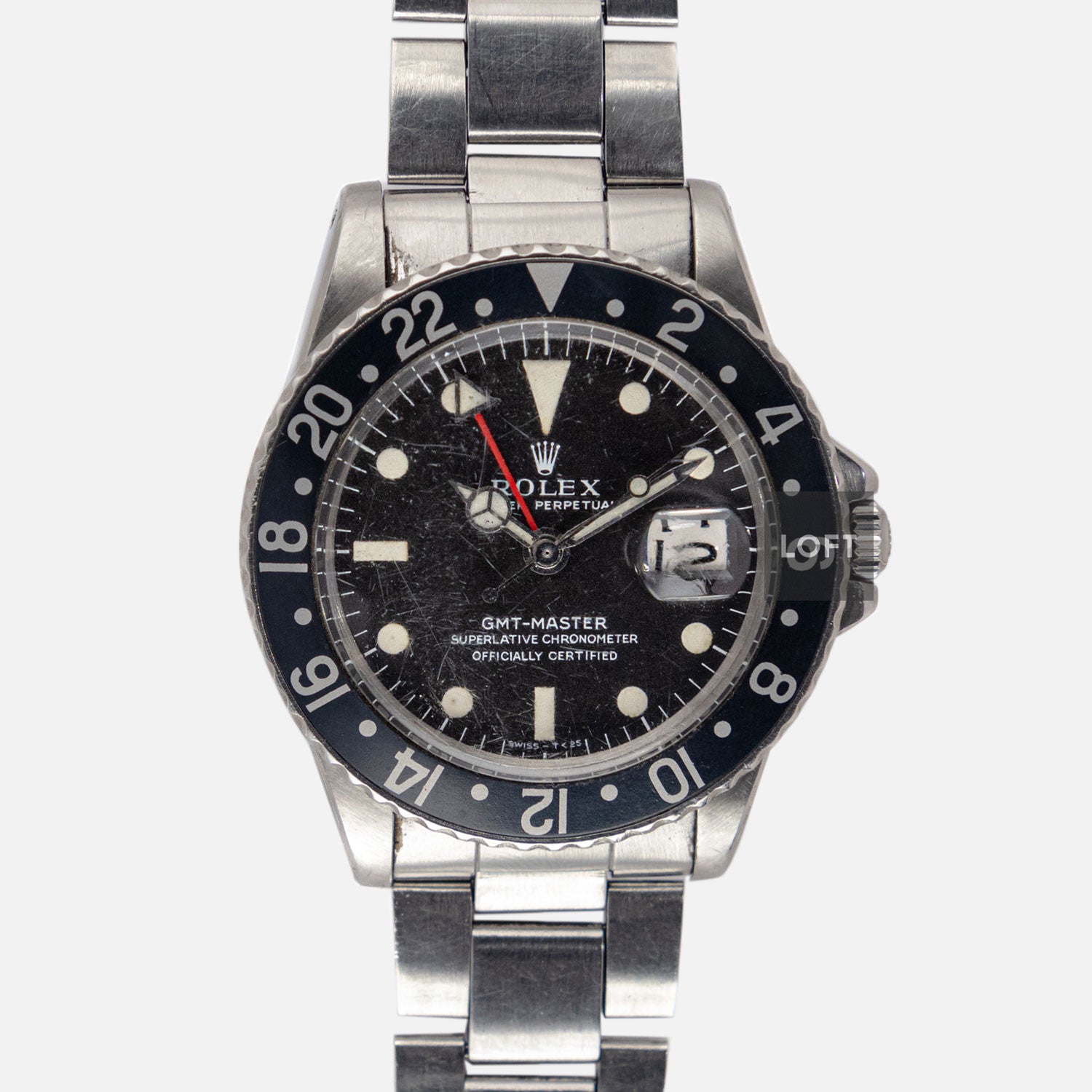 Rolex GMT-Master 1675 Black Bezel Vintage 40 mm