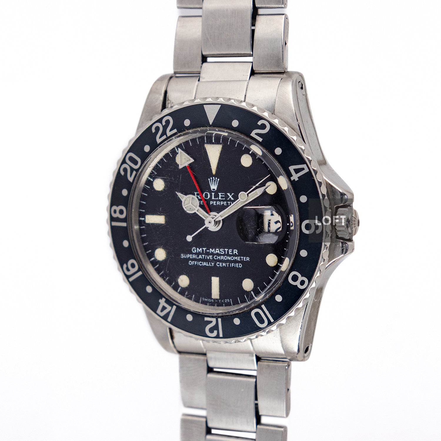 Rolex GMT-Master 1675 Black Bezel Vintage 40 mm