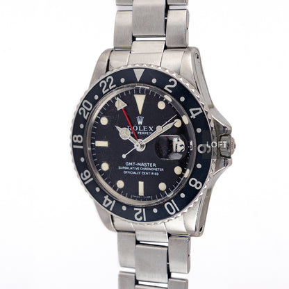Rolex GMT-Master 1675 Black Bezel Vintage 40 mm